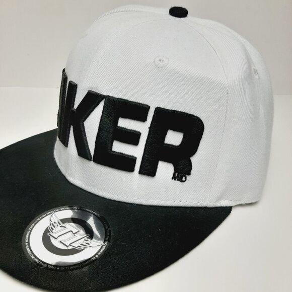 FAKER by SuperPlay T1 Baseball Ball Hat Snapback B&W - Picture 7 of 11